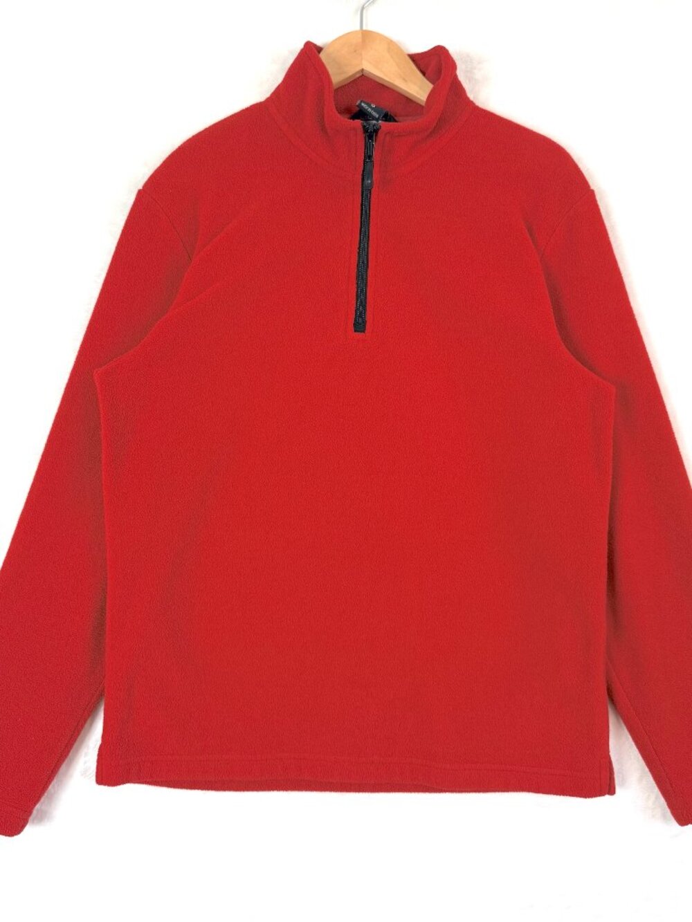 Apple Store Employee Exclusive Holiday Embroidered Logo Quarter Zip Fleece S